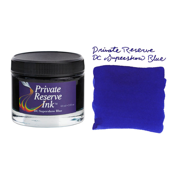 Private Reserve DC Supershow Blue - 60ml Bottled Ink
