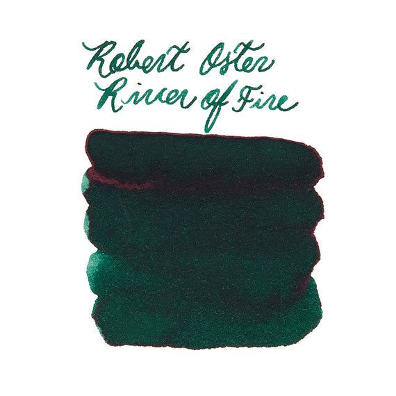 Robert Oster River of Fire fountain pen ink