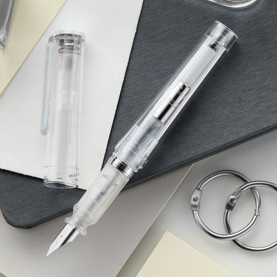 Sailor TUZU Adjust Fountain Pen - Crystal White (Limited Edition)