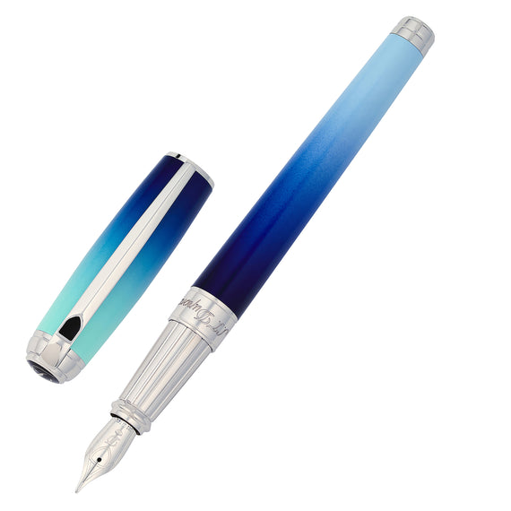 S.T. Dupont Line D Large Fountain Pen - La Mer