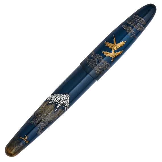 TACCIA Empress Maki-e Fountain Pen - Ao Fuji (Limited Edition)