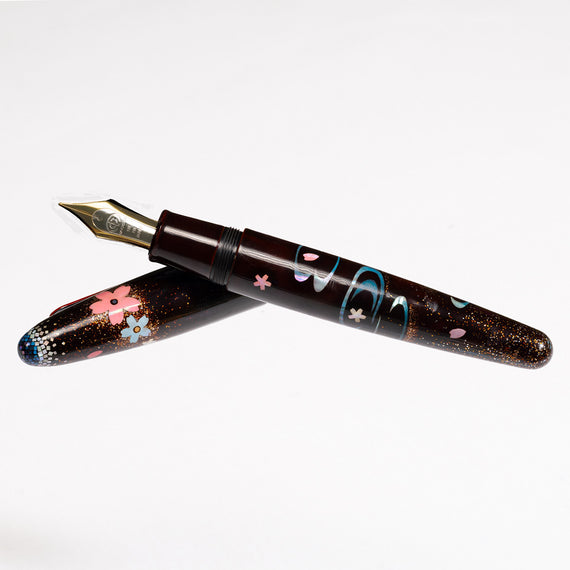TACCIA Empress Maki-e Fountain Pen - Shidare Sakura (Limited Edition)