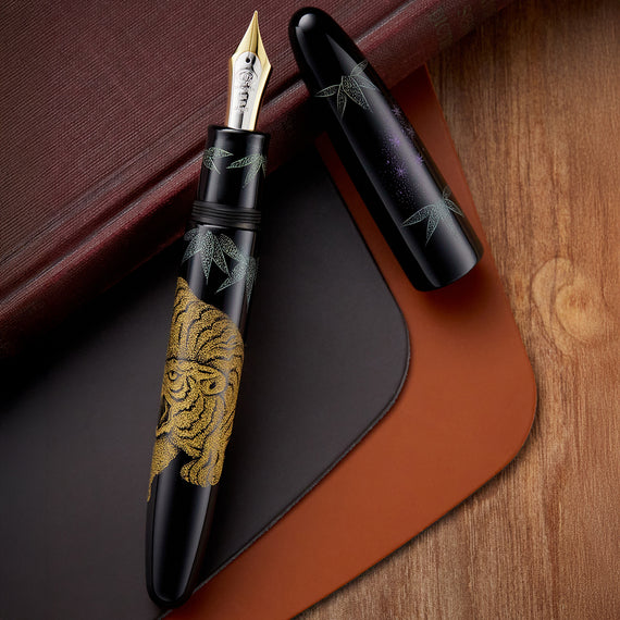 TACCIA Empress Chinkin Fountain Pen - Tiger (Limited Edition)