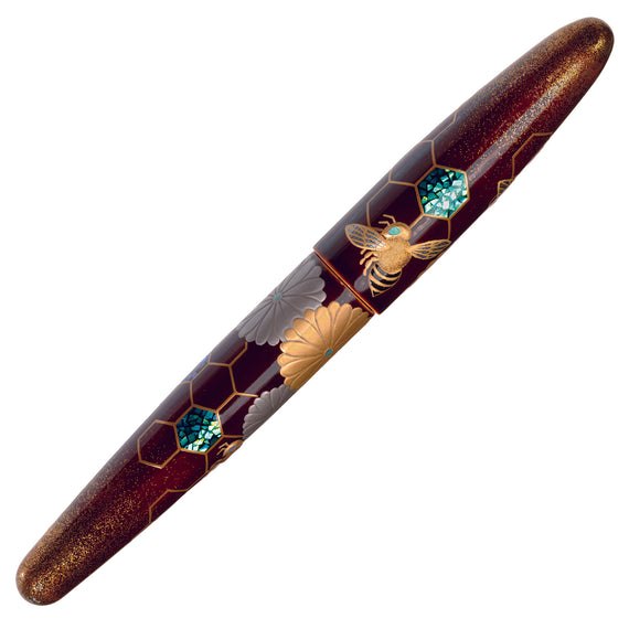 TACCIA Empress Maki-e Fountain Pen - Honey Bee (Limited Edition)