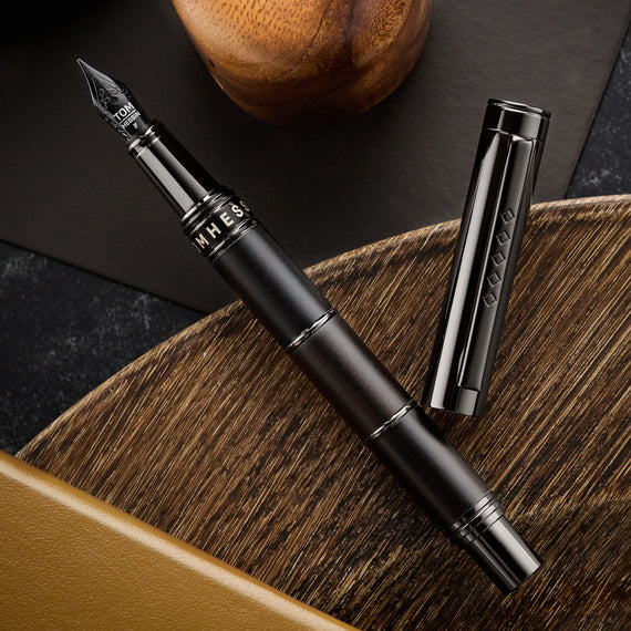 Tom Hessin Revolution Fountain Pen - Charcoal