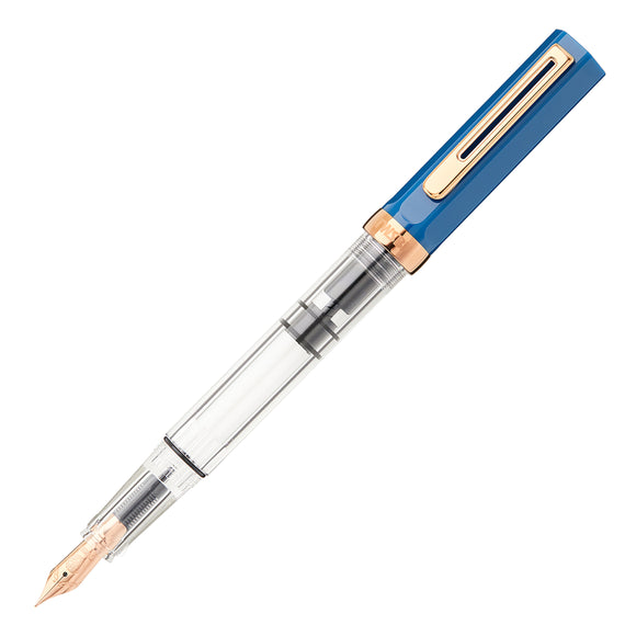 TWSBI ECO Fountain Pen - Indigo Blue w/ Bronze Trim