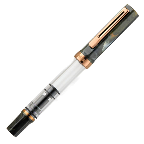 TWSBI ECO Fountain Pen - Serpentine w/ Bronze Trim