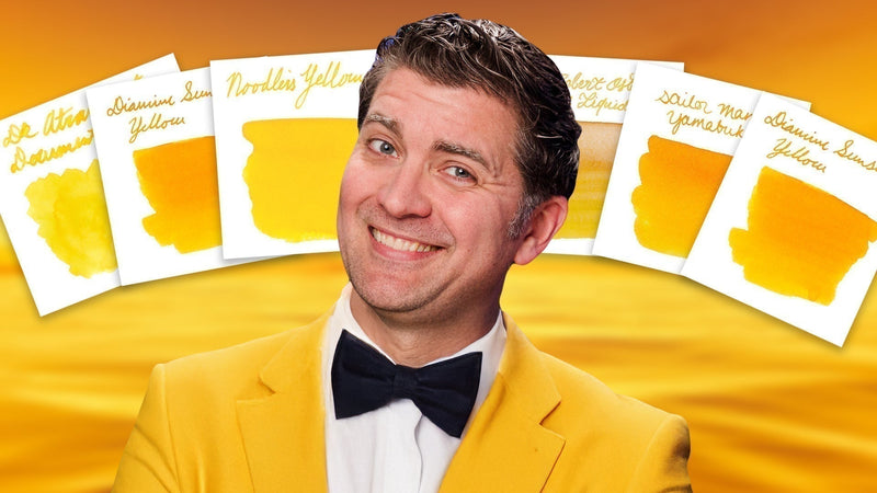 Top Yellow Fountain Pen Inks